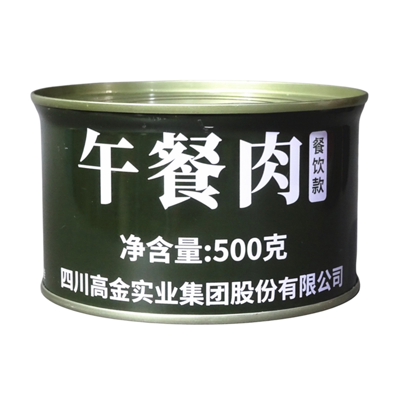 高金午餐肉罐头500g汤锅火锅用食
