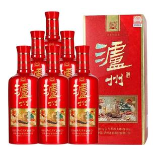 【送手提袋】泸州老窖泸州酒礼顺52度浓香型白酒500ml*6瓶整箱