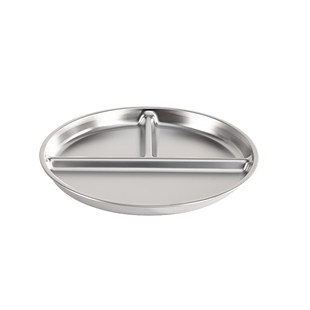 牛享304不锈钢葱姜蒜备菜盘分格配菜盘火锅家用配料分装多格神器