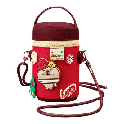 2026touchmark卡皮巴拉直液式丙烯马克笔软头美术专用过年送礼学生儿童画画可叠色彩笔春节马年新年礼物套装