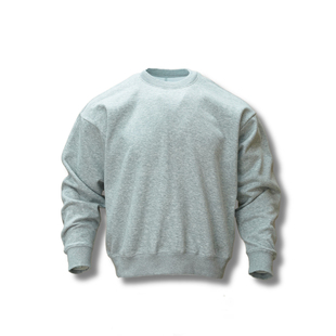 PrintsCrew 365山系潮绒秋冬圆领长袖套头款卫衣加绒宽松秋季纯色