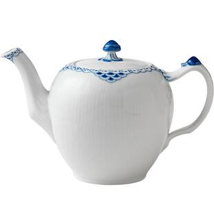 RoyalCopenhagen皇家哥本哈根公主蓝手绘茶具小茶壶泡茶家用单壶