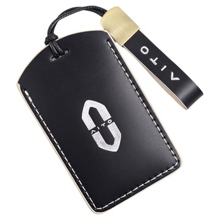 问界M8卡片钥匙套AITO华为M9高档头层牛皮钥匙保护套M7壳M5扣专用