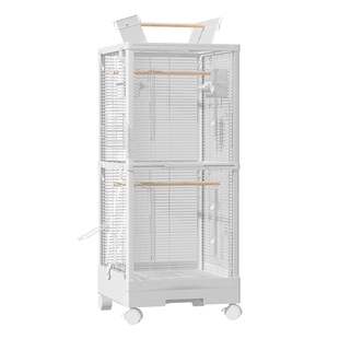 威毕秘境横丝双层鸟笼鹦鹉笼子大号玄凤虎皮牡丹繁殖笼豪华别墅