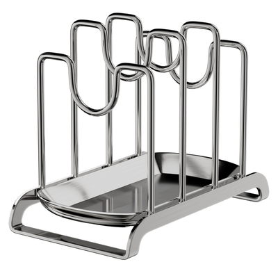 304不锈钢锅盖架厨房置物架
