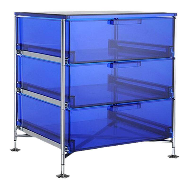 Kartell多用途床头柜收纳推车
