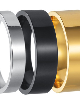 指环饰品光面戒指大号13号时尚