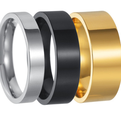 指环饰品光面戒指大号13号时尚