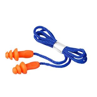 蓝胜工业耳塞防噪音睡眠超级隔音降噪工厂车间机械带线防噪声硅胶