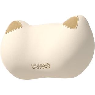 汽车乳胶头枕腰靠车用座椅司机护腰托运动一体车载靠枕卡通护腰垫