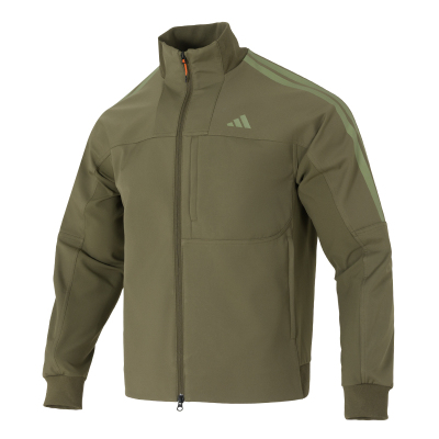阿迪达斯男加绒防风立领夹克