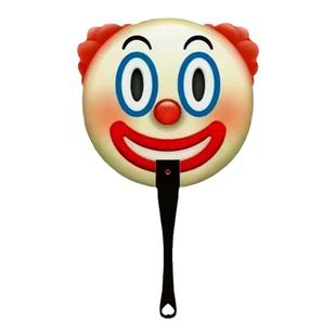 哥谭市的大头目JOKER校园里的顶梁柱小丑面具扇子学生搞怪便携