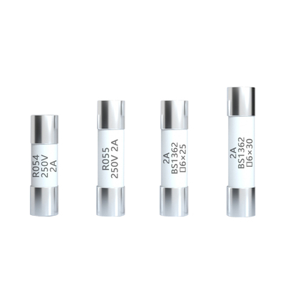 RO55/54/57/58陶瓷保险丝管5X25/6X30熔断器保险熔芯1A2A5A10A30A