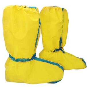 化工防护鞋套耐酸碱防水防滑耐磨耐用可反复使用防化学品飞溅防护