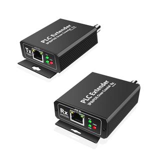 POE+IP网络转同轴传输器POE网络信号放大器POE网络转同轴/双绞线POE网络延长中继器超远500兆物理带宽