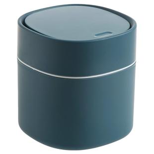 桌面小垃圾桶迷你办公室翻盖小号废纸篓宿舍卧室床头弹盖式收纳桶