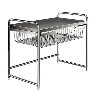 【可抽拉】厨房微波炉烤箱置物架