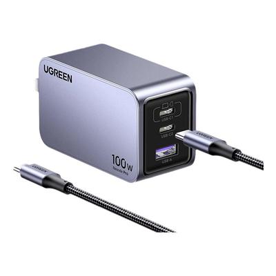 绿联氮化镓充电器100W用苹果华为