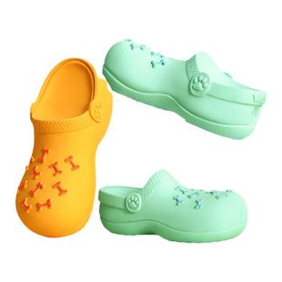 狗狗玩具发声乳胶拖鞋耐咬自嗨解闷小狗幼犬柯基大型犬宠物狗用品