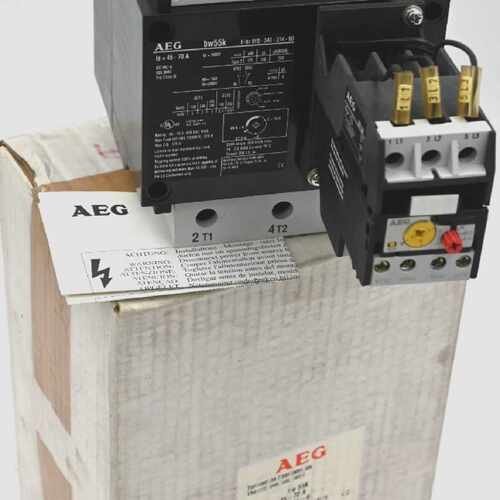 AEG bw55k Thermal Overload Relay E-Nr 910-343-314-00