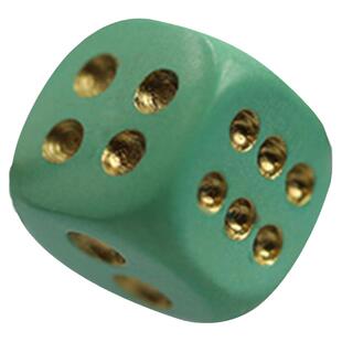 优化绿松石文玩配饰背云骰子六方手串绿色配件猛犸牙雕件蓝色隔珠