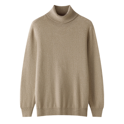 100%纯羊毛衫男士秋冬毛衣针织衫