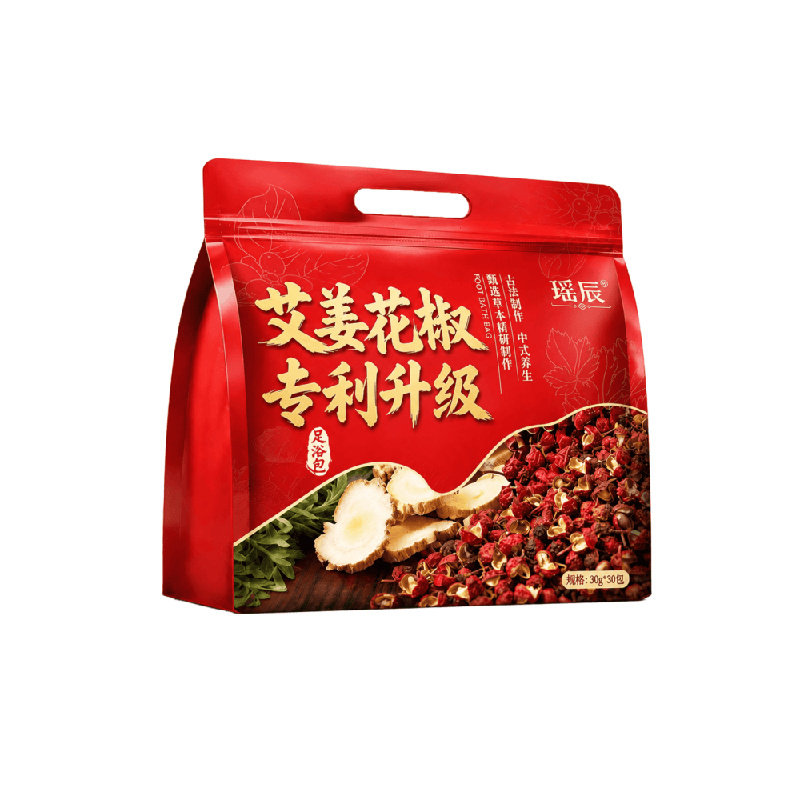 专利非遗！花椒生姜艾草泡脚药包