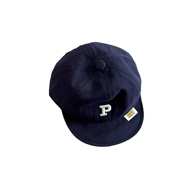 韩国婴童春季字母P防晒鸭舌帽