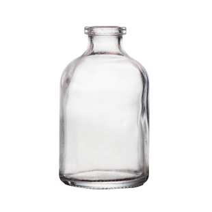 100ml20口透明模制西林瓶 盐水瓶 厌氧瓶 分装玻璃瓶 实验空瓶