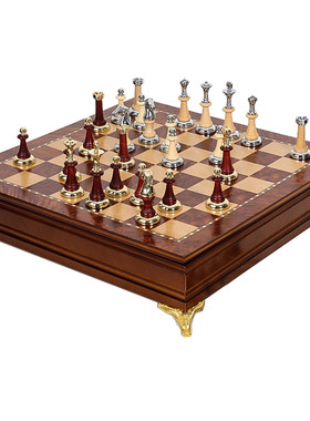 精致金属棋子礼盒装商务礼品