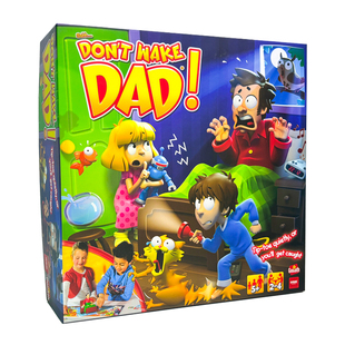 别吵醒老爸桌游幼儿园益智玩具3岁4亲子互动游戏Don't Wake Dad