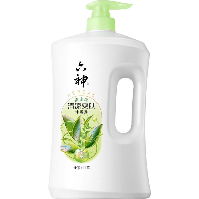 六神清凉植萃沐浴露1.5kg