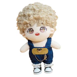 可站立现货棉花娃娃20cm娃鞋帆布鞋长5厘米布娃娃玩偶20厘米可穿