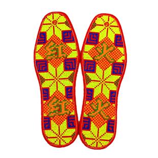 鞋垫十字绣自己绣成品2024纯棉男款吸汗新款全棉女款手工鞋垫加厚