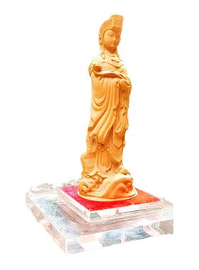 妈祖圣母娘娘木雕手工雕刻摆件
