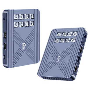 pocket3转hdmi转换器PTZ云台控制uvc usb摄像头action双路采集卡