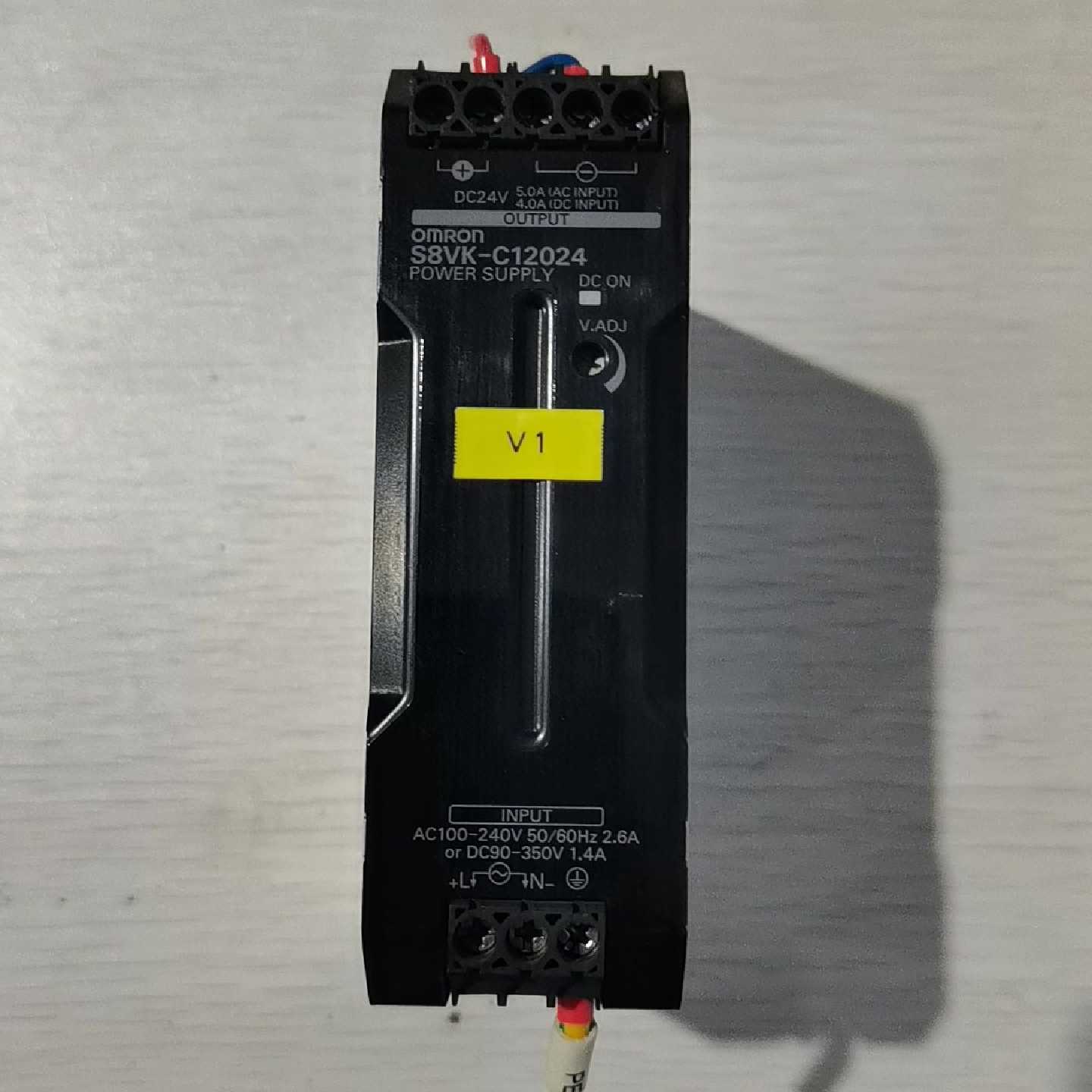 欧姆龙S8VK-C12024开关电源,24V输出5A,功能完