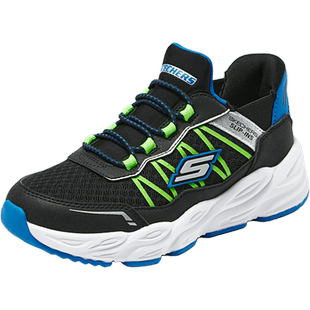 斯凯奇闪穿鞋商场同款儿童一脚蹬男童轻便运动鞋春夏款时尚休闲鞋