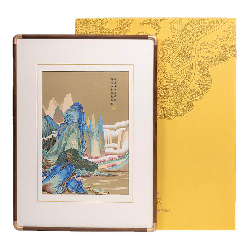 南京云锦非遗手工客厅装饰画