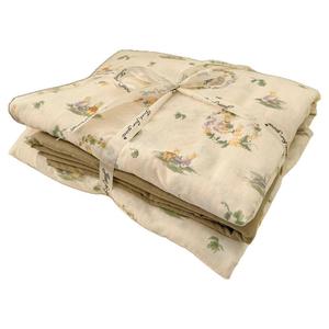 A类双层纱床上四件套纯棉全棉新款田园床单件被套被罩宿舍三件套4