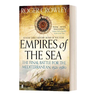英文原版 Empires of the Sea 海洋帝国 地中海最终战役 1521-1580年 英文版 进口英语原版书籍