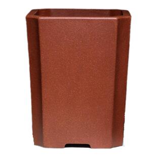 切角四方形签筒精品紫砂花盆悬崖临水小盆景盆栽菖蒲兰花专用盆