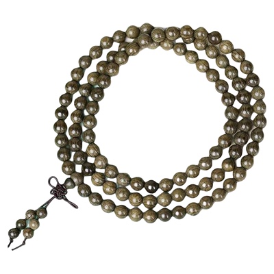 天然金丝楠阴沉木手串男士盘玩108颗木质文玩手链女饰品