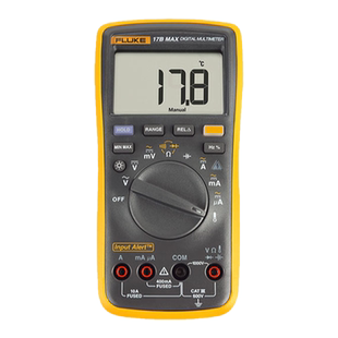 福禄克新品Fluke15B/17BMAX多功能数字万用表高精度全自动电工表