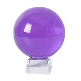 高档紫水晶球摆件家居客厅办公桌玄关装饰品桌面摆设开业乔迁礼品