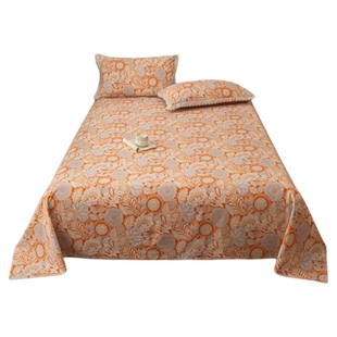 全棉床单加厚 无印良品秋冬季纯棉床单单件磨毛被单 宿舍单人床罩