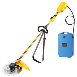 后置无刷电动割草机农用多功能充电背负式割灌机大功率锂电打草机