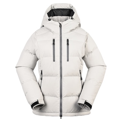 黑冰冬季女款800蓬羽绒服