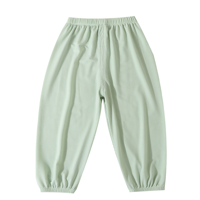 妙童岛儿童春夏新款薄款防蚊裤子