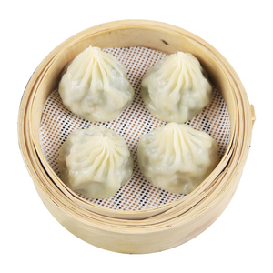 霍嘉薄皮素包小笼包速冻儿童营养早餐水晶粥店三鲜包子商用半成品